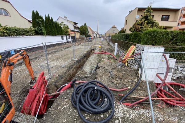 Pokládka veřejného osvětlení